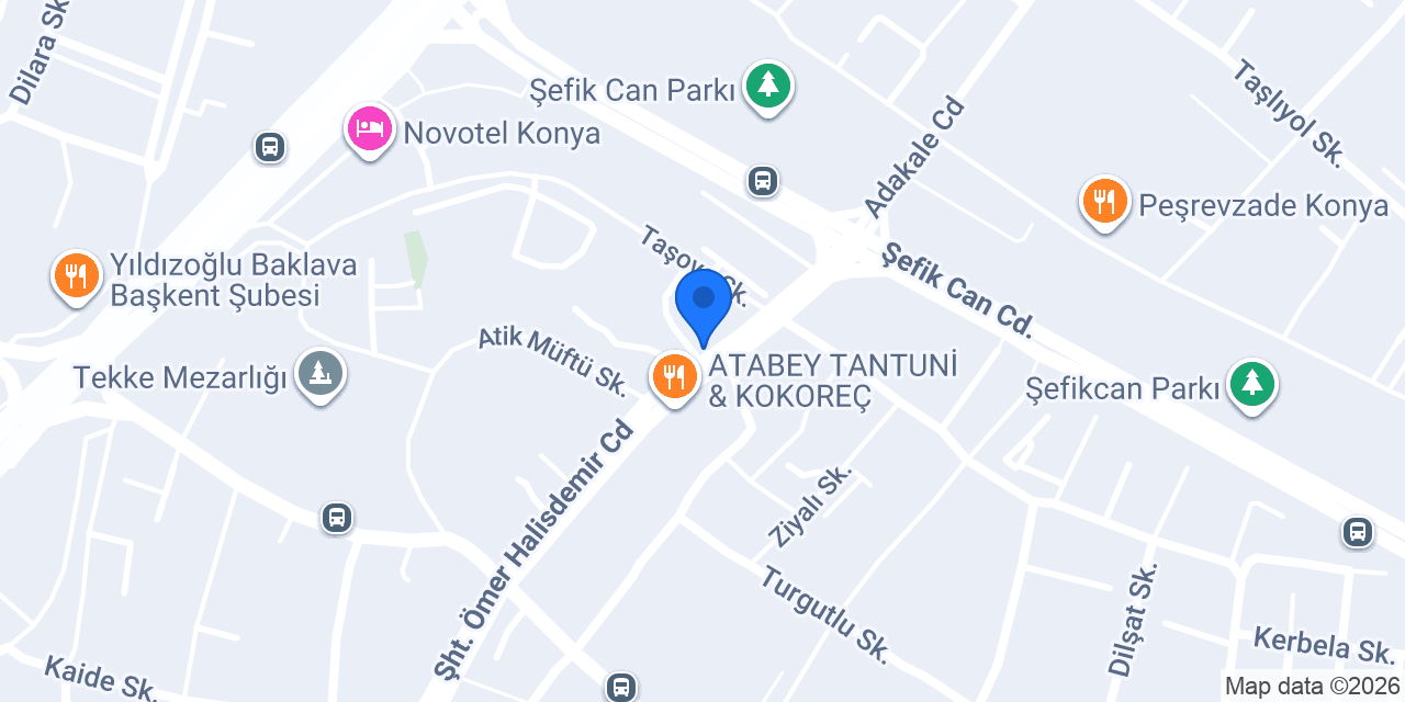 Enfa Park Sitesi konumu