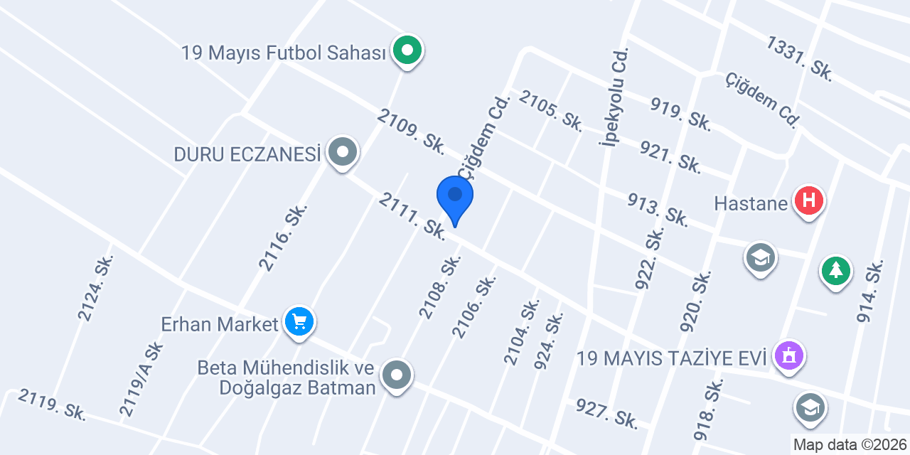 SEDEFSAN TUZ konumu
