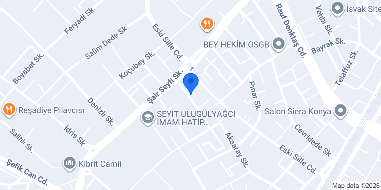 Tuğçe Belviranlı Eczanesi konumu