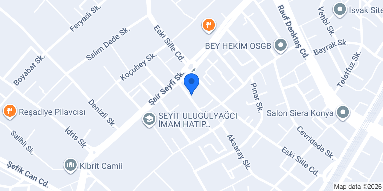 Hacıkaymak Eczanesi konumu