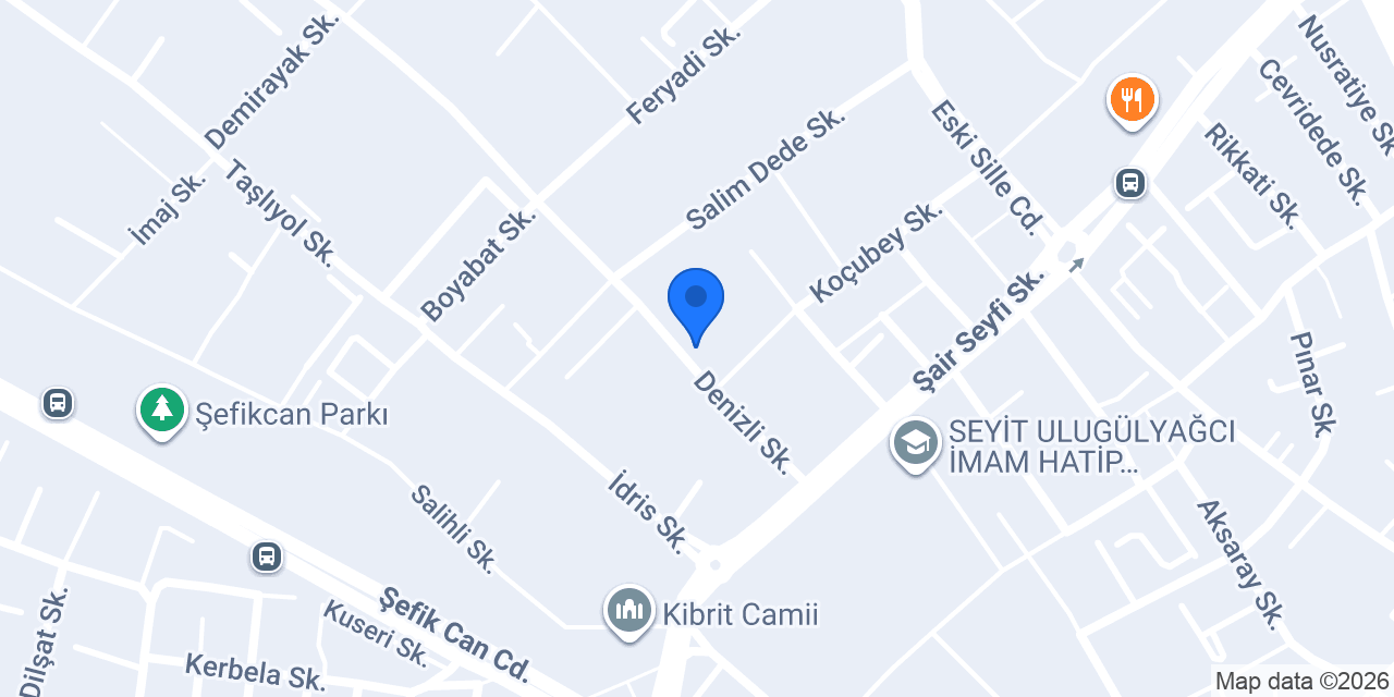 Karan Erkek Kuaförü Şefikcan konumu