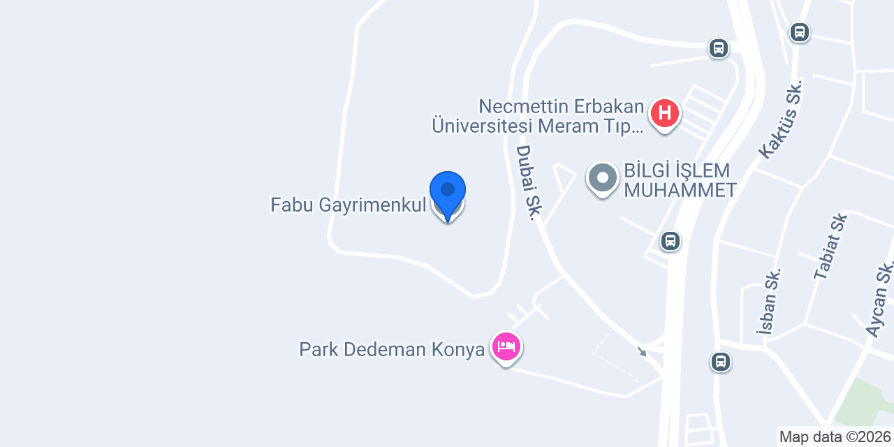 Fabu Gayrimenkul konumu