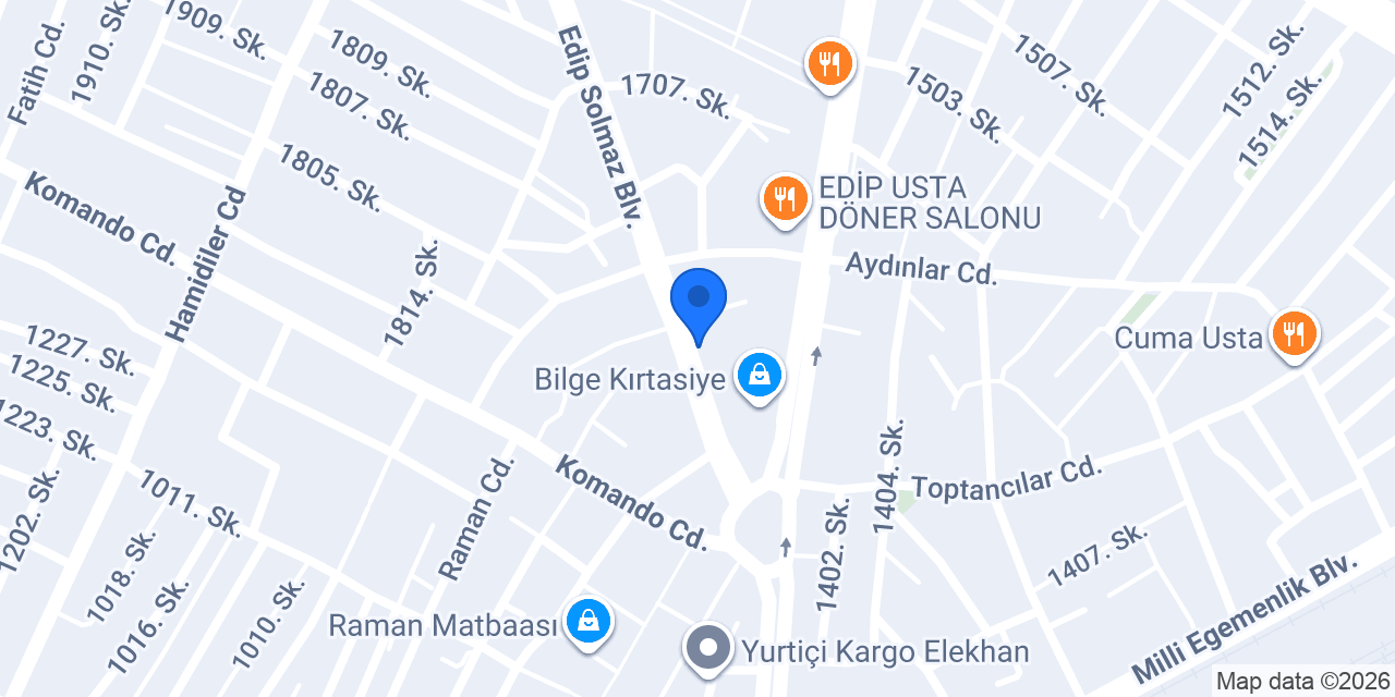 Evkuran Mobilya-Beyaz Eşya konumu
