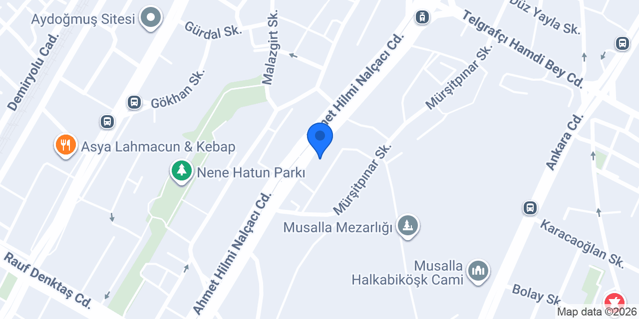 50.Yıl Kırtasiye konumu