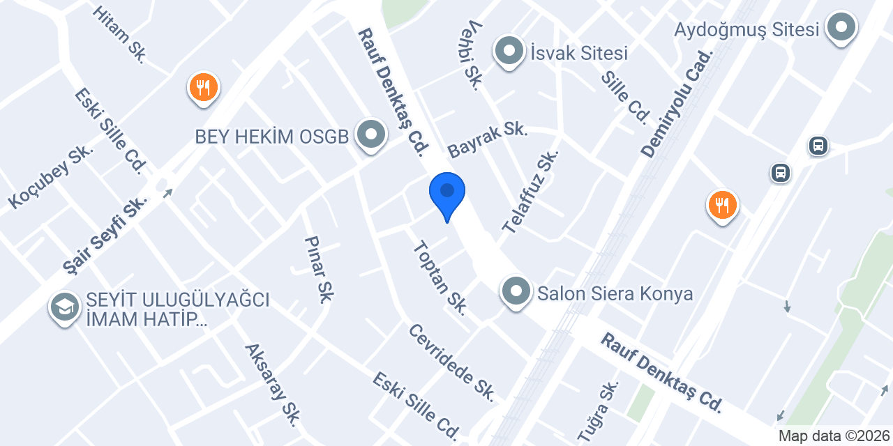 Zer Halı Mobilya konumu