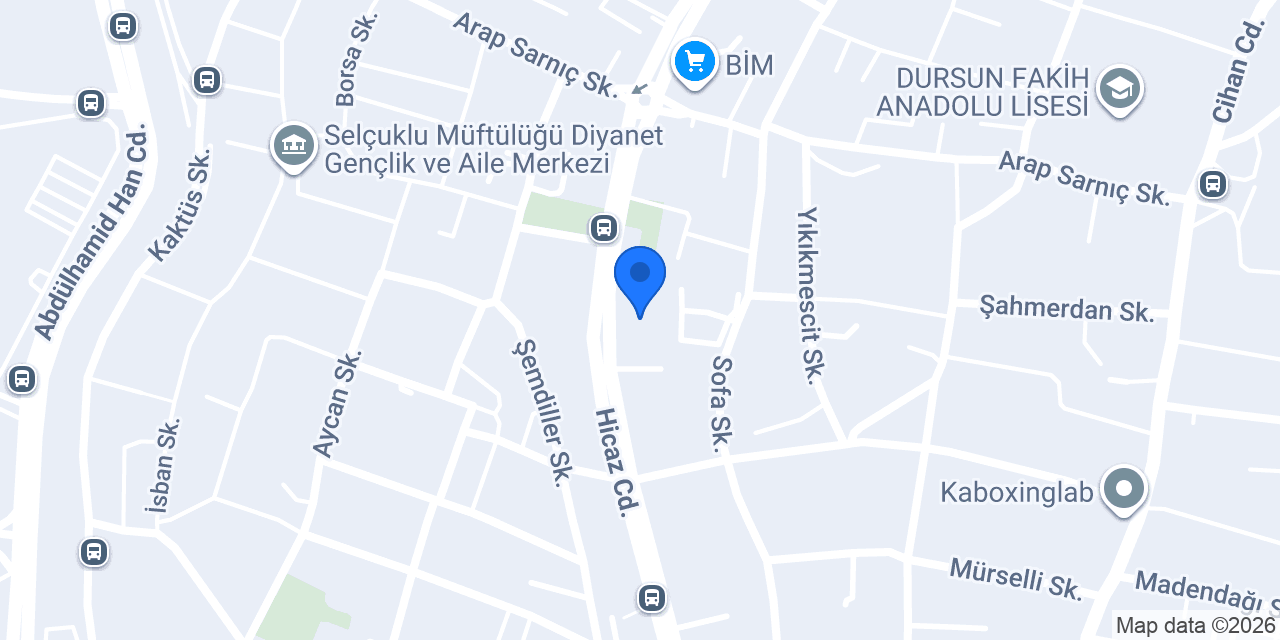 ANPAZ DTM konumu