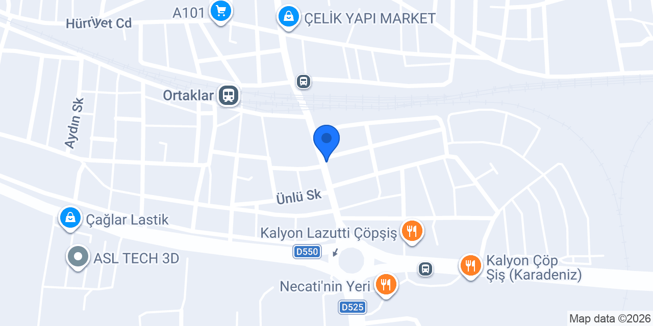 Işıklar Yapı market ortaklar konumu
