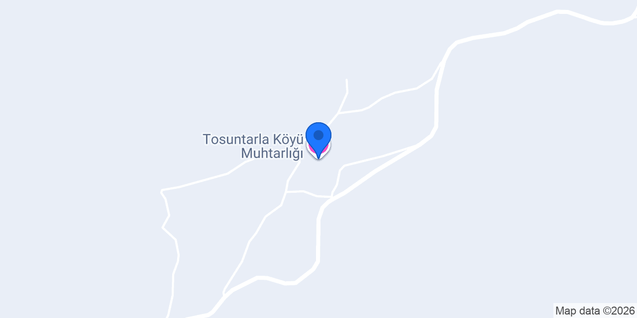 Tosuntarla Köyü Muhtarlığı konumu