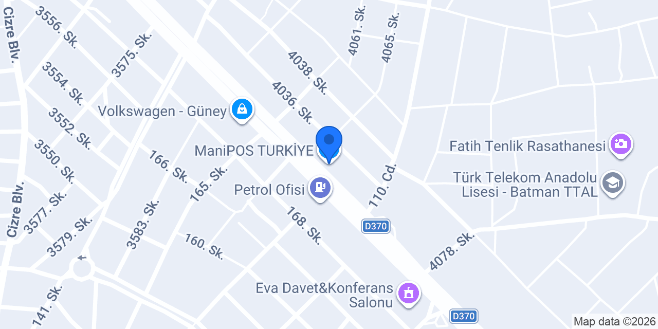 ManiPOS TURKİYE konumu