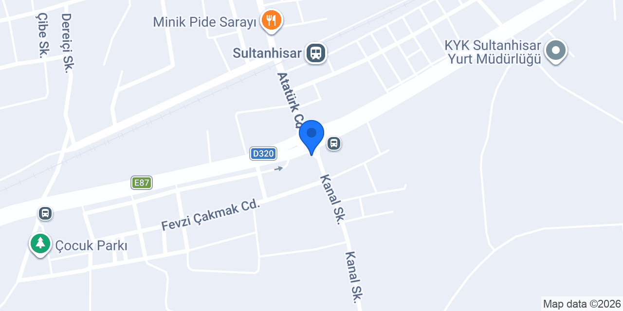 Sultanhisar Adliyesi konumu