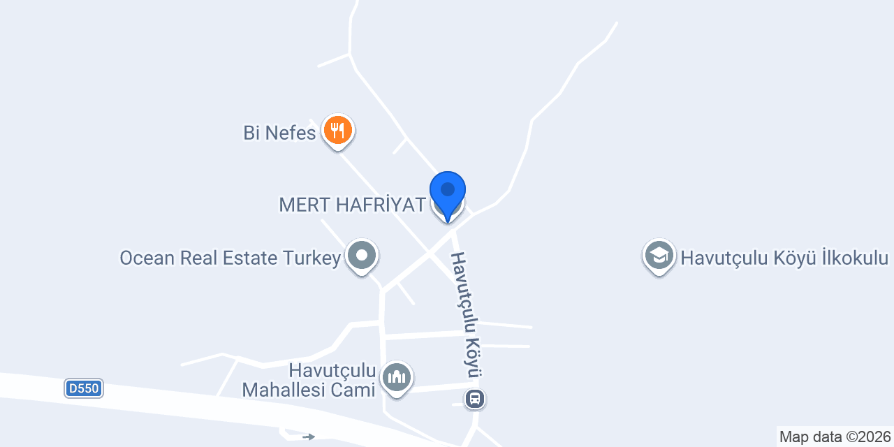 MERT HAFRİYAT konumu
