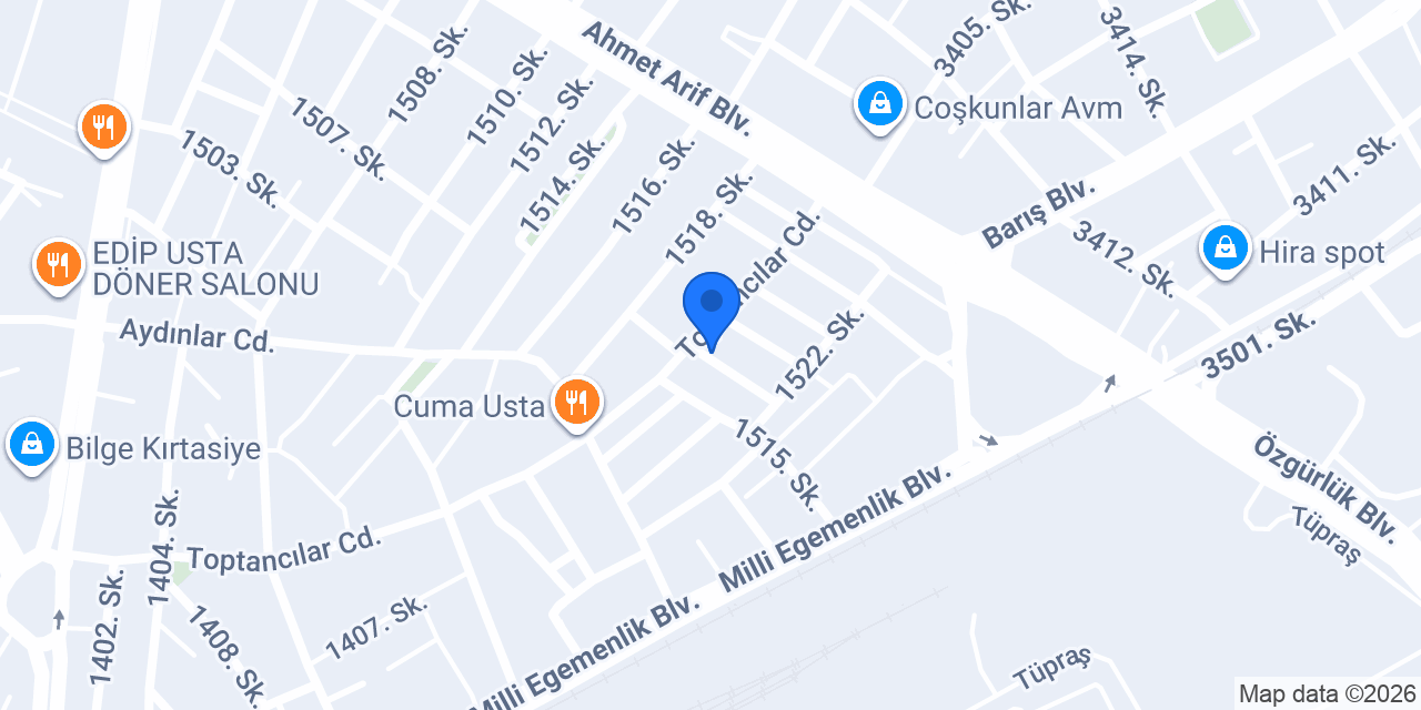 SENA PLASTİK AMBALAJ konumu