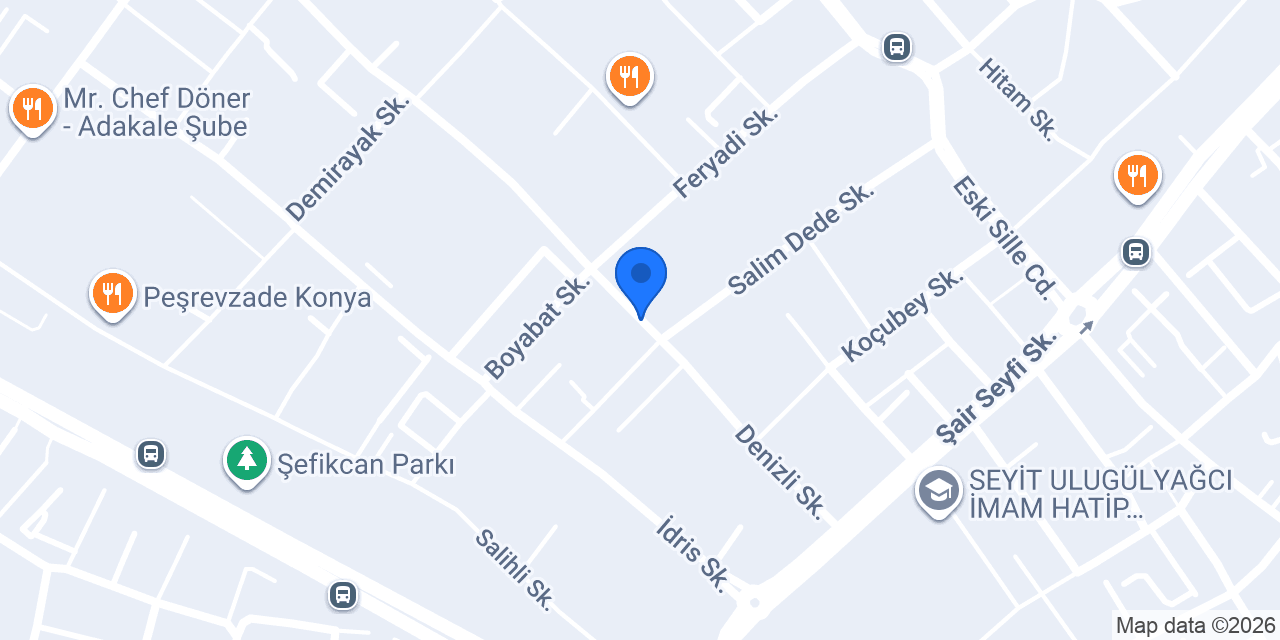 Kasap Cafer konumu