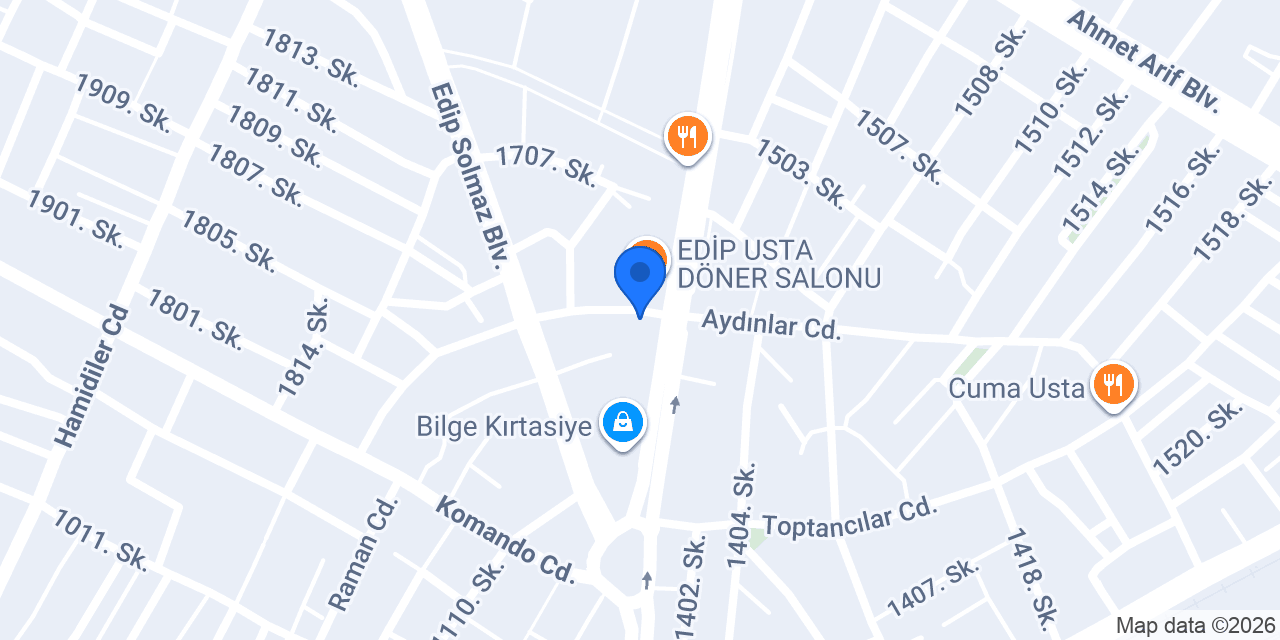 ŞENDUR MALİ MÜŞAVİRLİK konumu