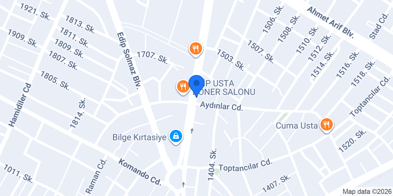 Batman Terzi özel dikim konumu