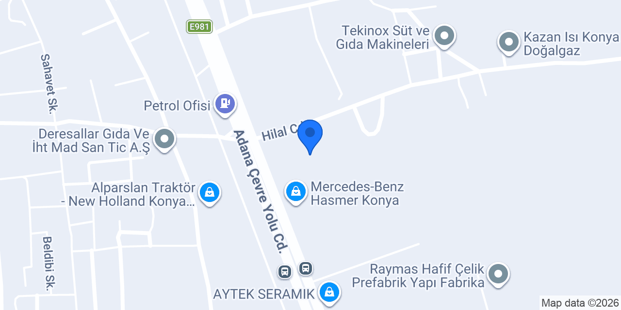 VOX Yapı Kimyasalları konumu