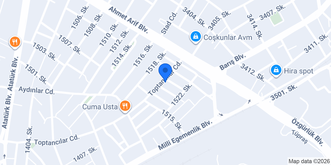 Vahdet Ticaret konumu