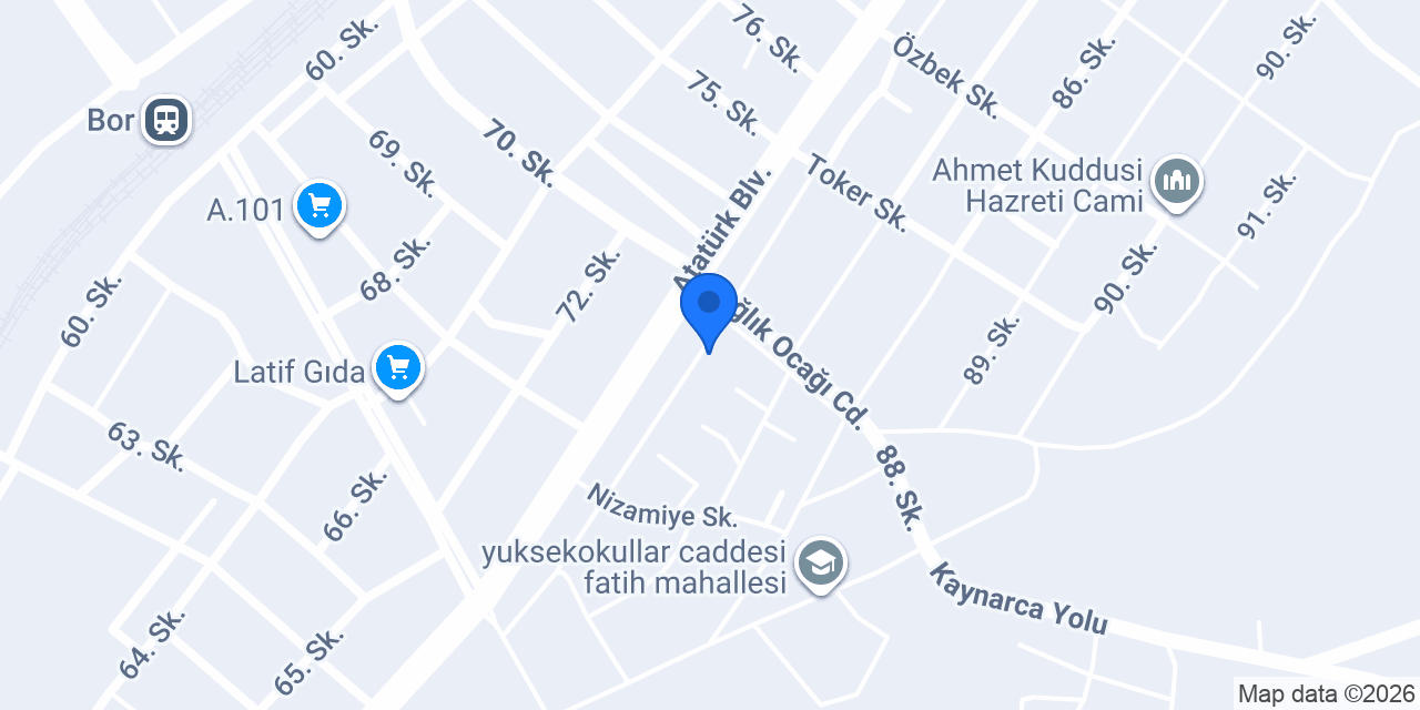 AY YILDIZ ŞARKÜTERİ konumu