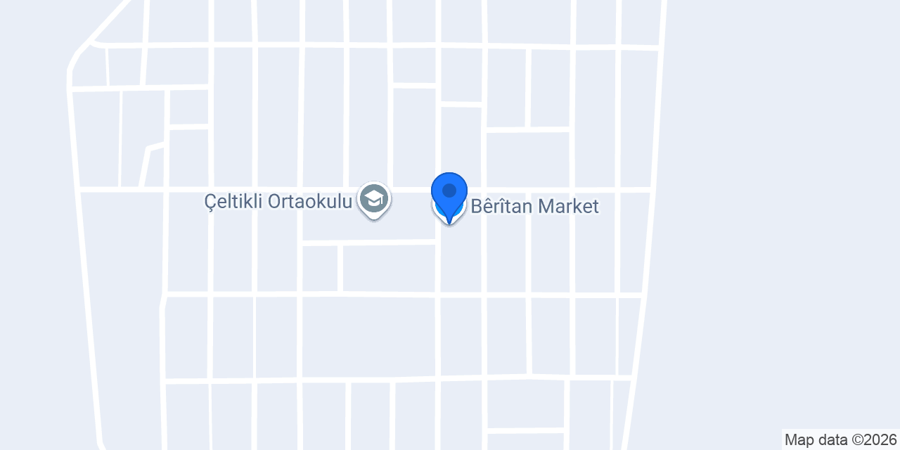 Bêrîtan Market konumu