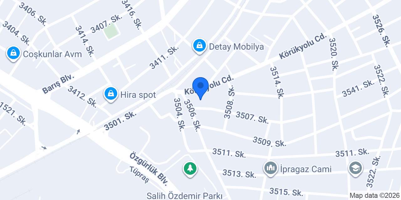 ANKA KAPI VE DEKORASYON konumu