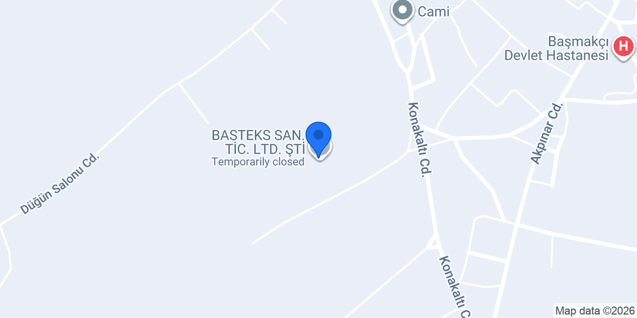 BAŞTEKS SAN. TİC. LTD. ŞTİ konumu