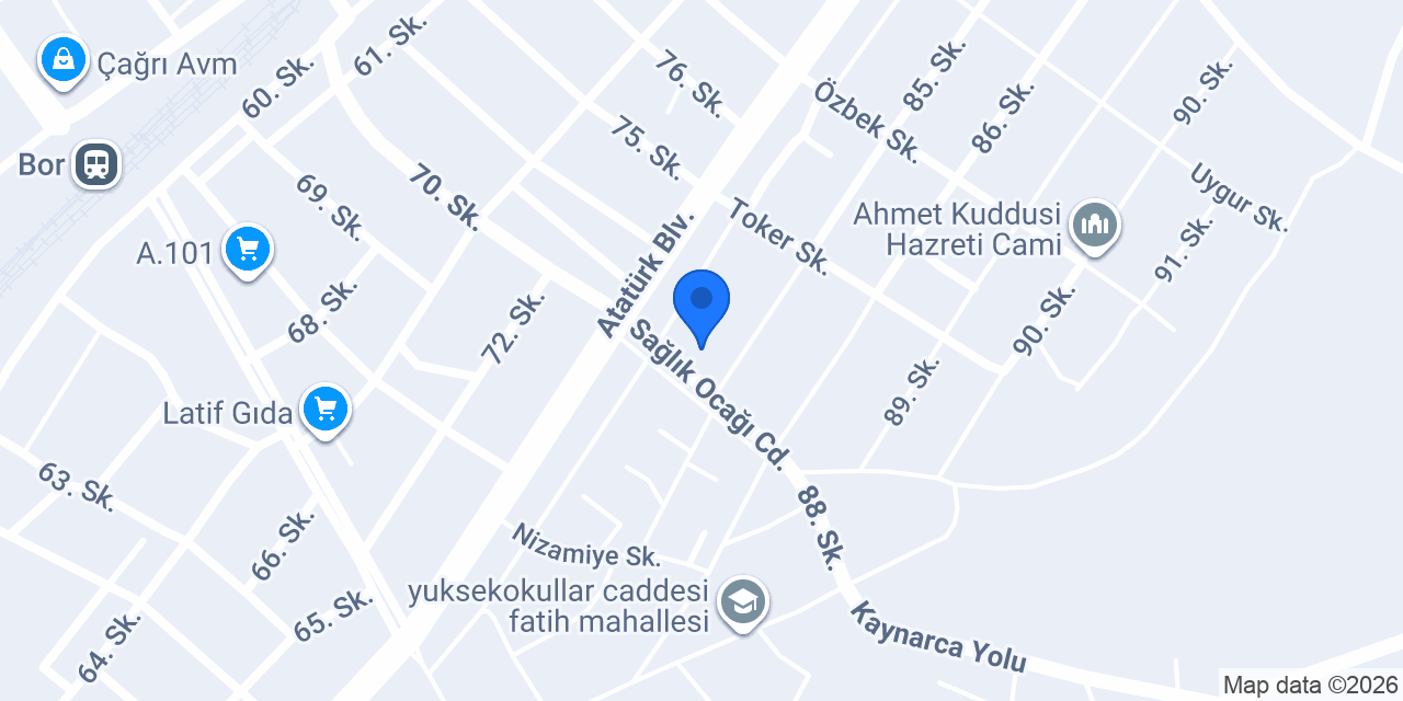 Fatih Aile Sağlığı Merkezi konumu