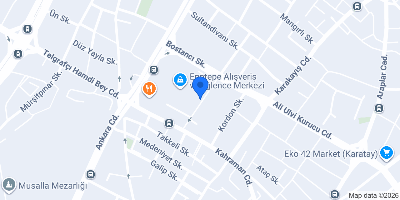 Nükte Mimarlık konumu