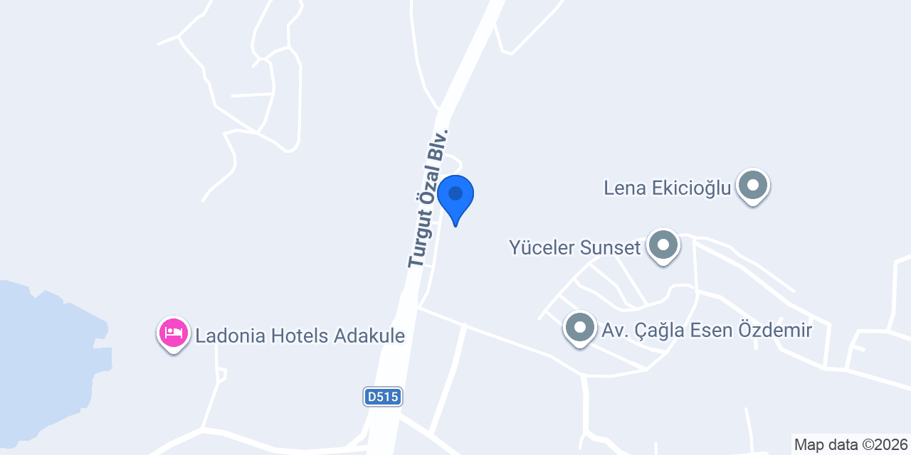 Botticelli Masaj Salonu konumu