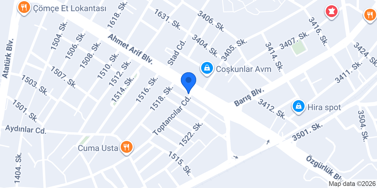 Özeller grup mobilya konumu
