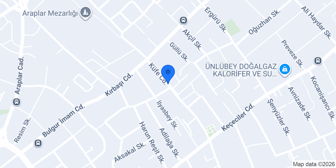 Uslu Yapı Aydınlatma konumu