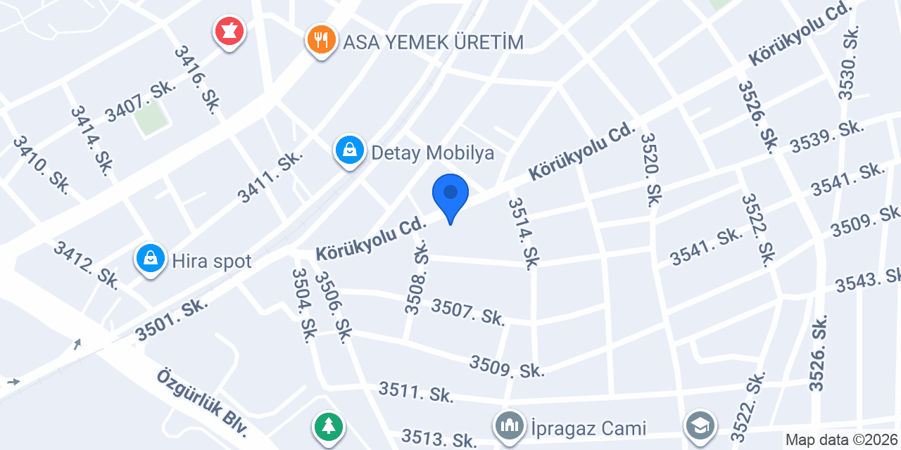 Mir Ekmek Fırını konumu