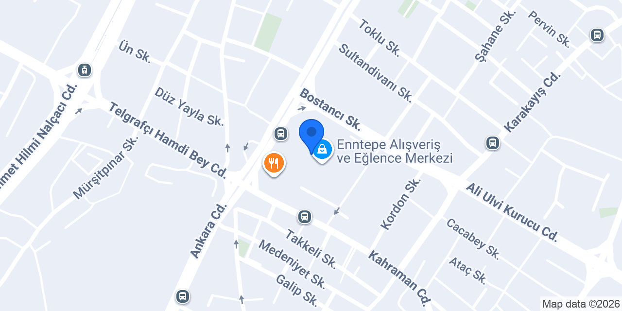 BabyMall Konya ENNTEPE AVM konumu