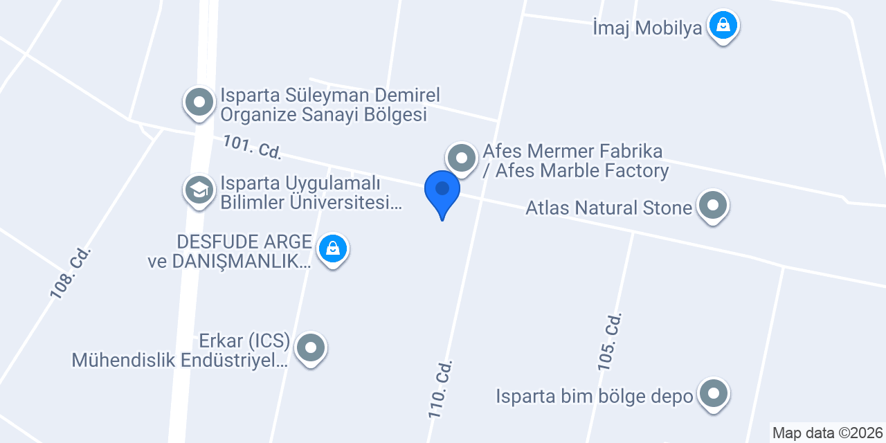 FORM Mozaik Mermer konumu