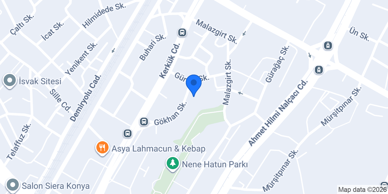 Jötem Bayan Kuaförü konumu