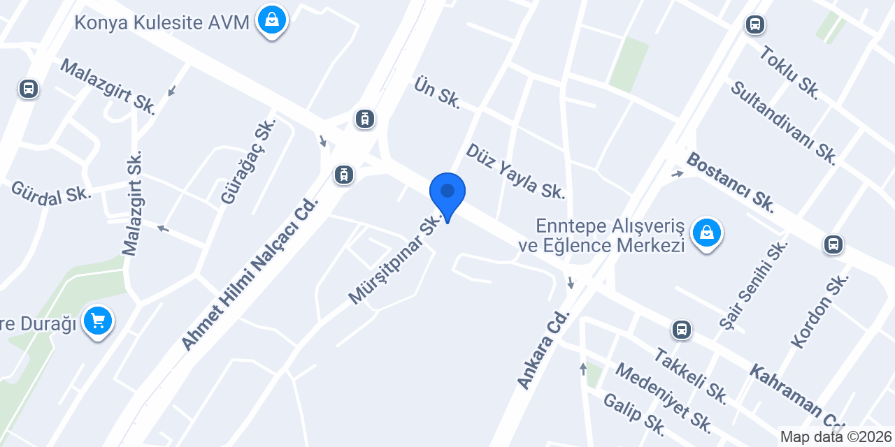 Cadde Rent A Car konumu