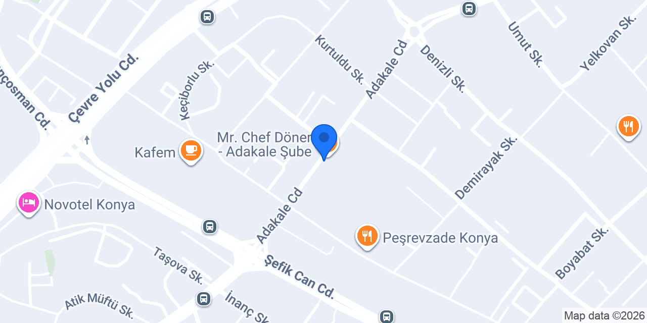 KÖFTE EKMEK konumu