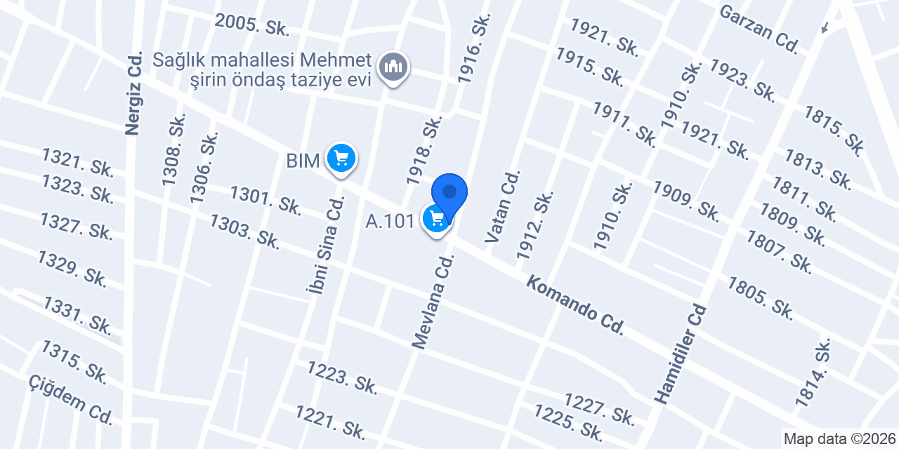 Batman Oğuz mobilya konumu