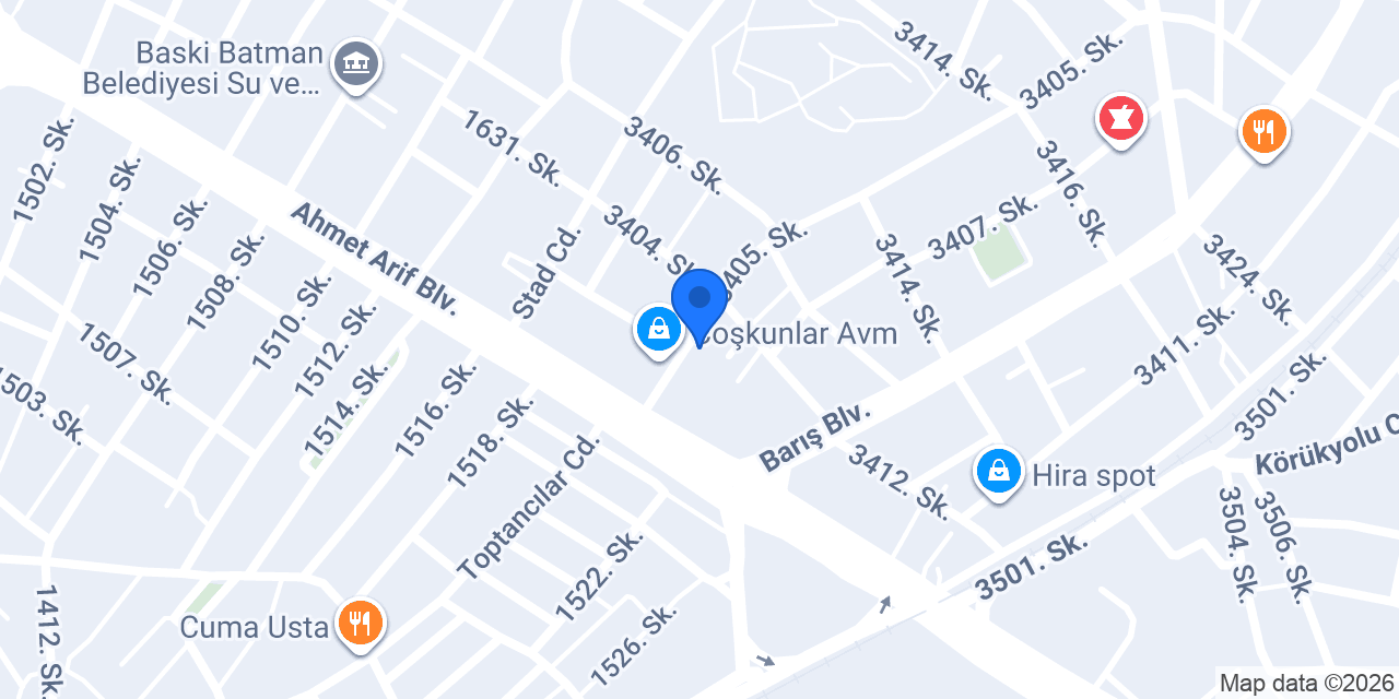 Anadolu Sofrası konumu