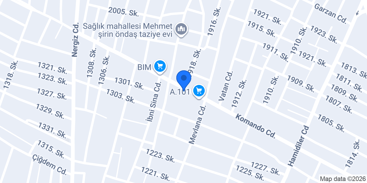 Halk Un Değirmeni konumu