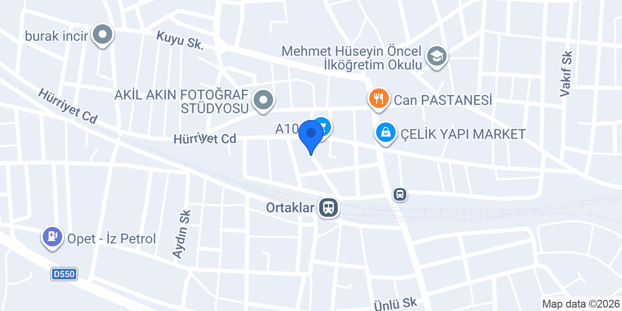 Oses Çiğ Köfte konumu
