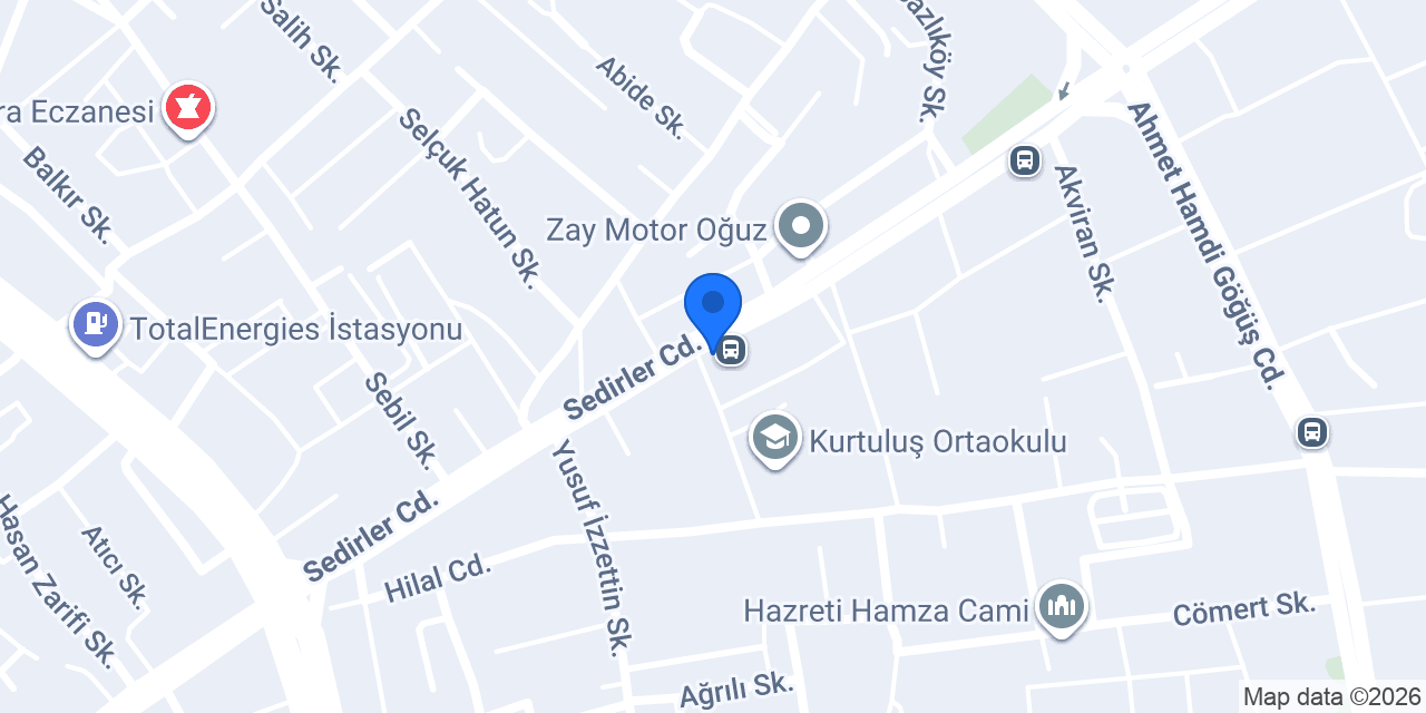 İLGİN OTOMOTİV konumu