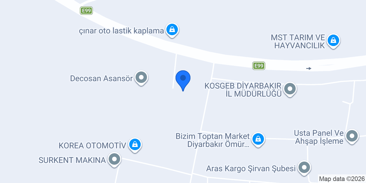 Öz Hazar Yem konumu