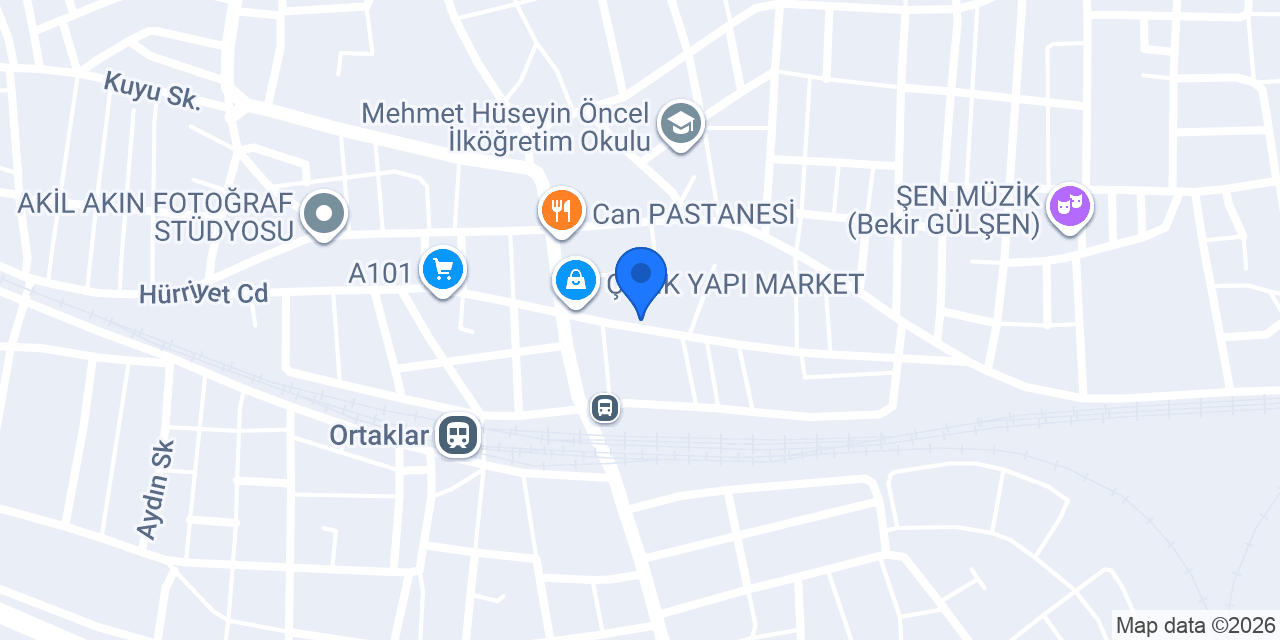 Melisa Masaj Salonu ortaklar konumu