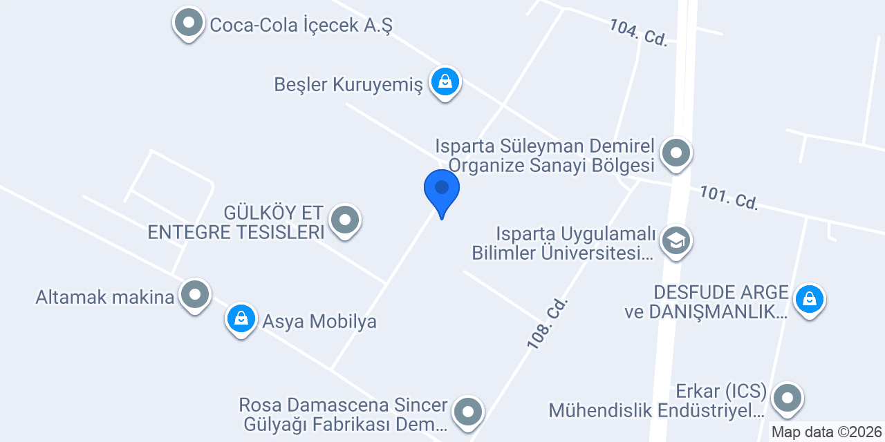 Gülkoy Gıda Sanayi ve Ticaret A.Ş. konumu