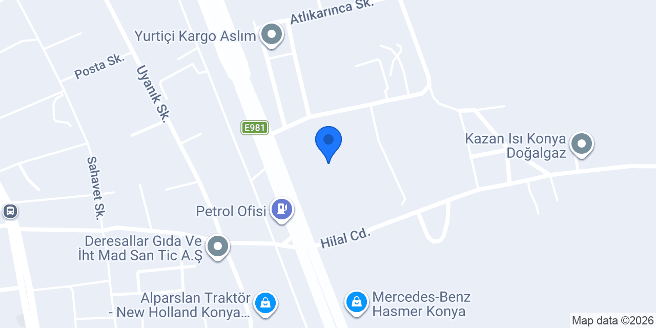 Akova Süt Ve Gıda Mamülleri San. Tic. A.Ş. konumu