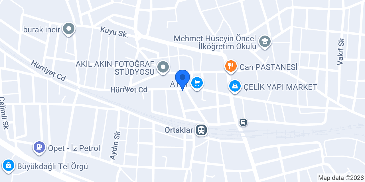 Tekno-Tel İletişim konumu