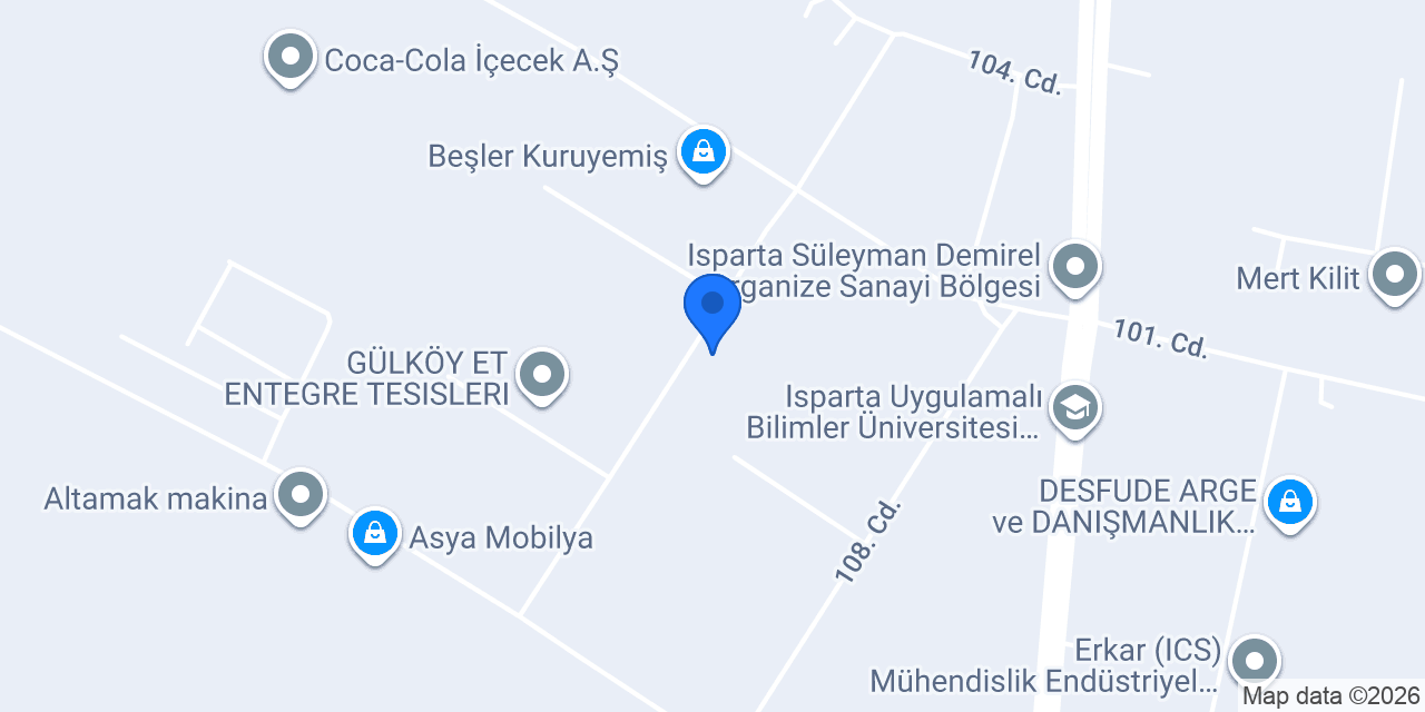 HASSEL ENDÜSTRİ ÜRÜNLERİ konumu