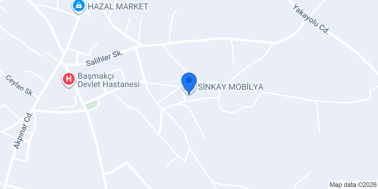 SİNKAY MOBİLYA konumu