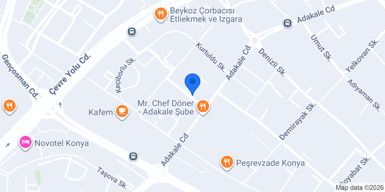 RAVZA ERKEK KUAFÖRÜ konumu