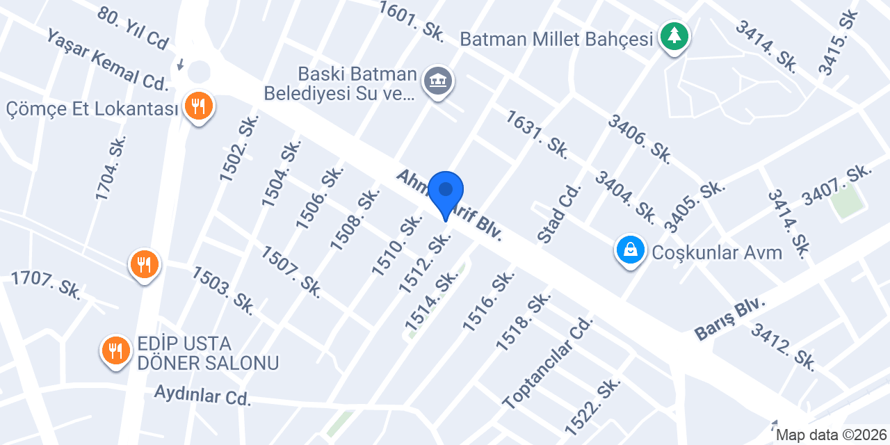 Öz Amed ciğercisi batman konumu